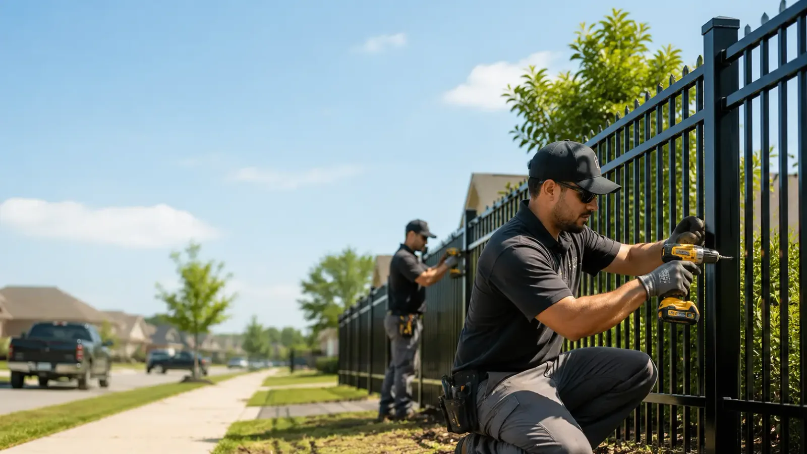 Metal Fence Installation in Hettick, IL